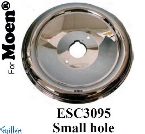 JER ESC3095;; escutcheon flange offset holes; in Chrome