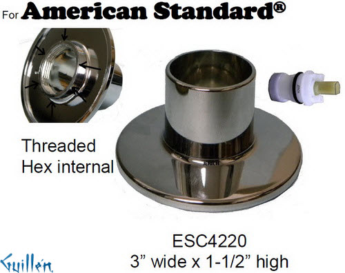 JER ESC4220;; escutcheon; in Chrome