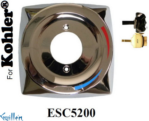 JER ESC5200;; escutcheon; in Chrome    71839-CP