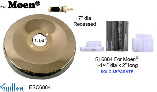 JER ESC6884;; escutcheon flange; in Chrome