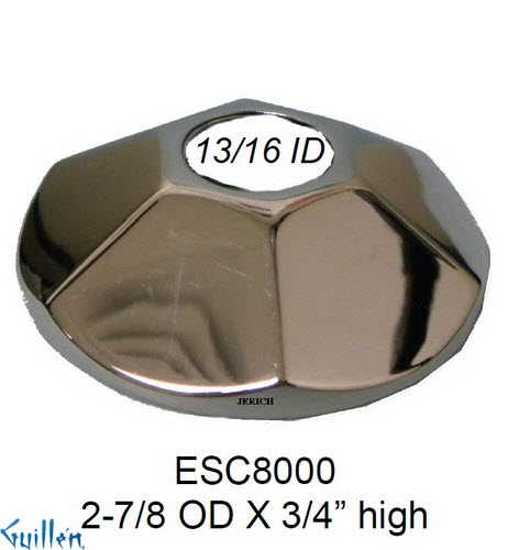 JER ESC8000;; fit all escutcheon; in Chrome