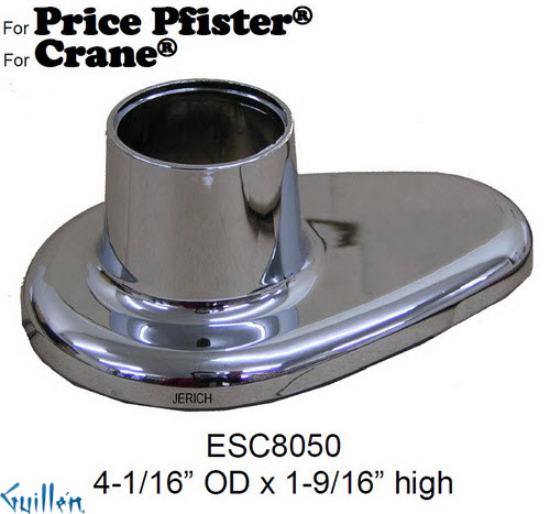 JER ESC8050;; universal escutcheon; in Chrome