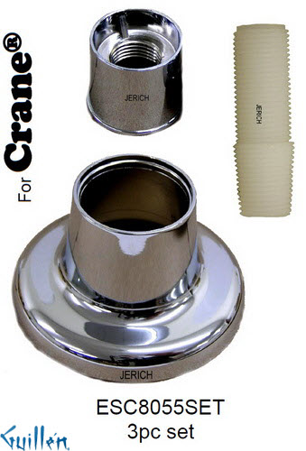 JER ESC8055SET;; universal escutcheon set; in Chrome