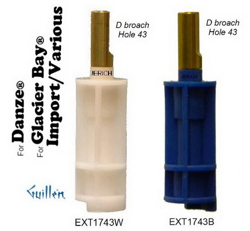 JER EXT1743B; __ ; D; Stem extension; in Blue