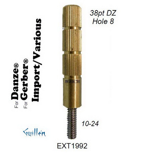 JER EXT1992; __ 2-1/2in; 38pt x 10-24; Stem extension; in Unfinish