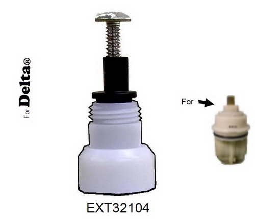 JER EXT32104; __ ; ; Stem extension; in Unfinish
