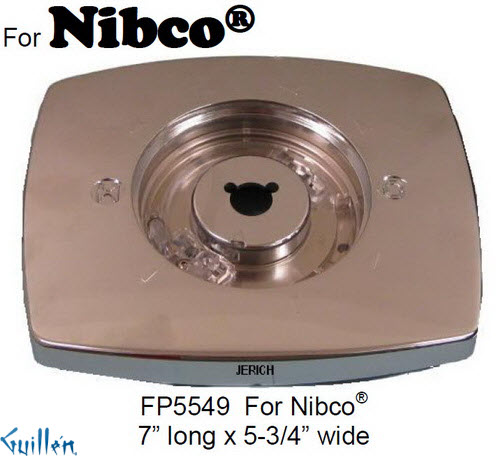 JER FP5549;; escutcheon plate; in Chrome