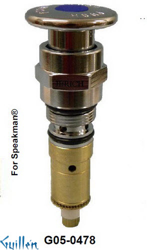 JER G05-0478;; __ 3-3/4in; Single lever cartridge with palm round handle; in Chrome
