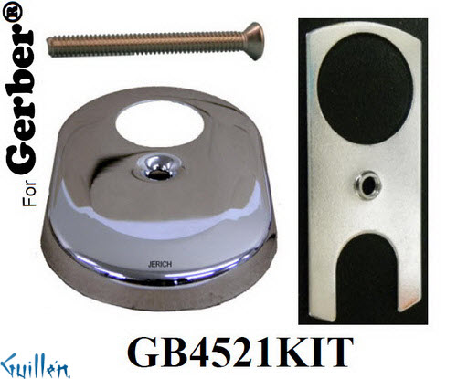 JER GB4521KIT;; int escutcheon 3pcs kit; in Chrome