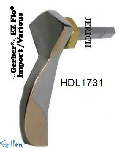 JER HDL1731;__ UNK; lever Metal handle ; in Chrome