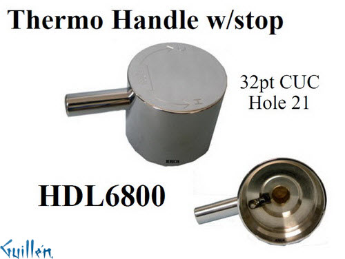 JER HDL6800;__ 32pt; lever Metal handle ; in Chrome