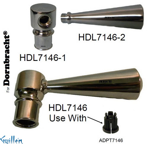JER HDL7146-2;__ 20pt; lever Metal handle ; in Chrome