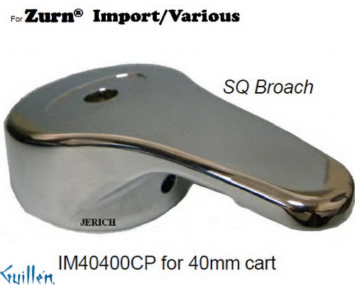 JER IM40400CP;__ SQ; lever Metal handle ; in Chrome