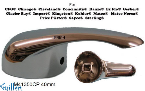 JER IM41350CP;__ SQ; lever Metal handle ; in Chrome