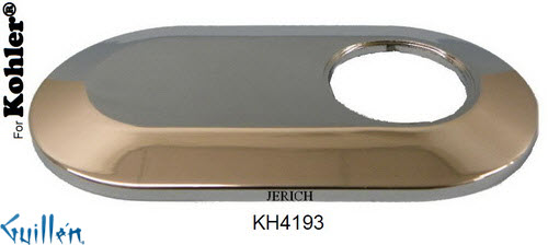JER KH4193;; internal stop escutcheon; in Chrome