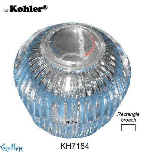 JER KH7184;__ Ret; knob Acrylic handle ; in Unfinish