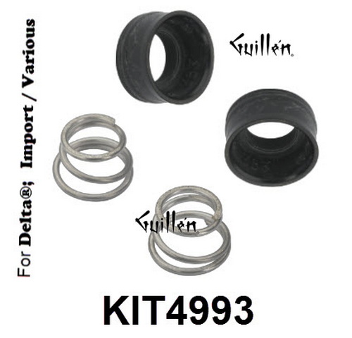 JER KIT4993;;__ Rebuild Kit of seats and springs for Delta; in Unfinish; Replaces RP4993