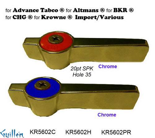 JER KR5602H;__ 20pt; lever Metal handle hot; in Chrome