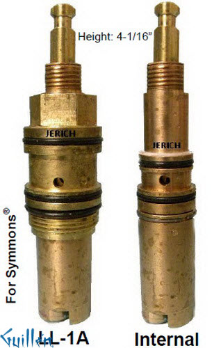 JER LL-1ALF;; __ 4-1/16in; pressure balance cartridge; in Unfinish