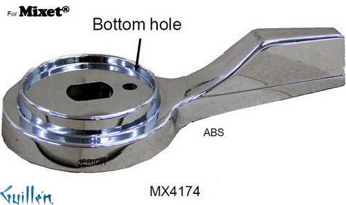 JER MX4174;__ UNK; lever Metal handle ; in Chrome