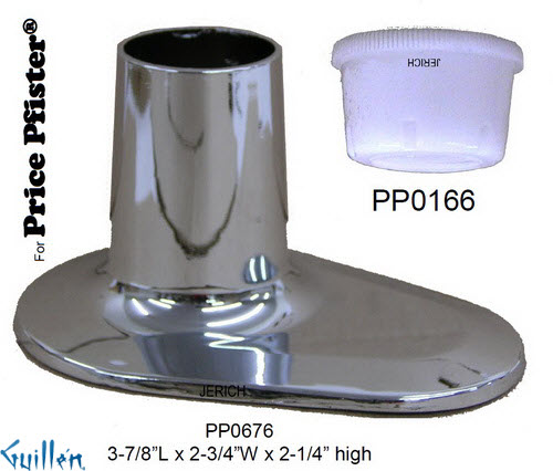 JER PP0166;; escutcheon nut; in White