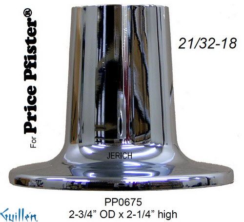 JER PP0675;; escutcheon; in Chrome