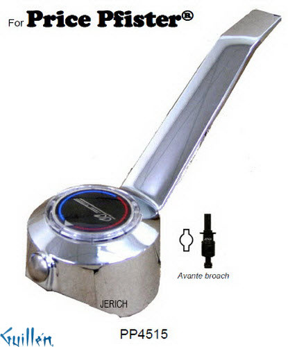 JER PP4515;__ UNK; lever Metal handle Avante ; in Chrome