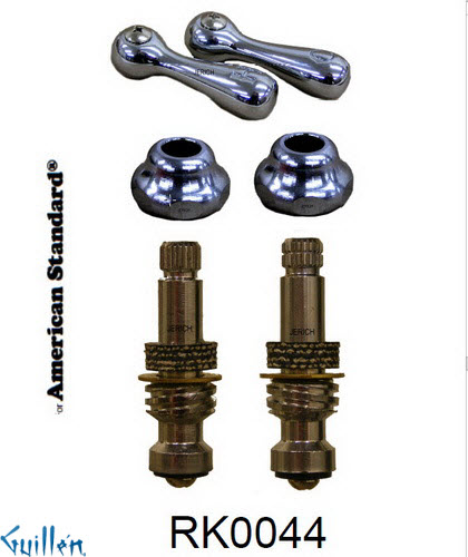 JER RK0044;; __ 2; Rebuild kit with 2 lever handle; in Chrome