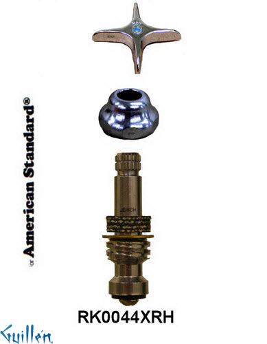 JER RK0044XRH;; __ 1; Rebuild kit with 1 cross handle; in Chrome