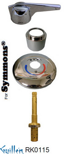 JER RK0115;; __ 1; Rebuild kit with 1 lever handle; in Chrome