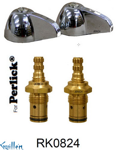 JER RK0824;; __ 2; Rebuild kit with 2 lever handle; in Chrome