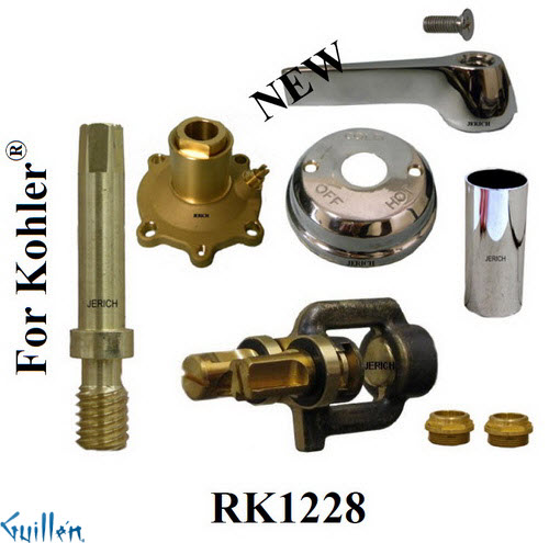 JER RK1228;; __ 1; Rebuild kit with 1 lever handle; in Chrome