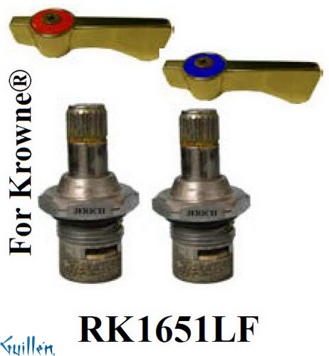 JER RK1651LF;; __ 2; Rebuild kit with 2 lever handle; in Chrome