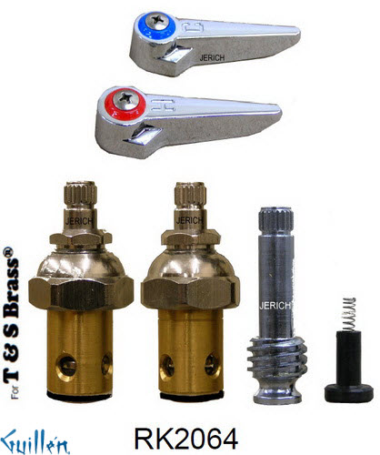 JER RK2064LF;; __ 2; Rebuild kit with 2 lever handle; in Chrome