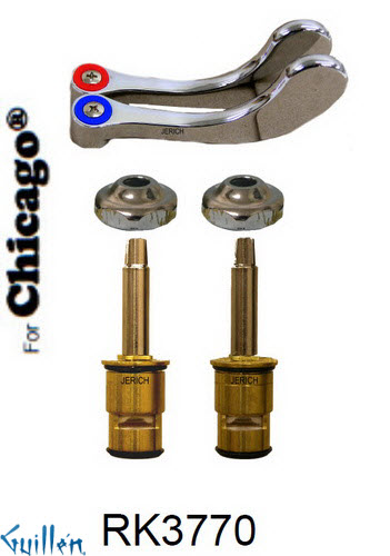 JER RK3770;; __ 2; Rebuild kit with 2 lever handle; in Chrome