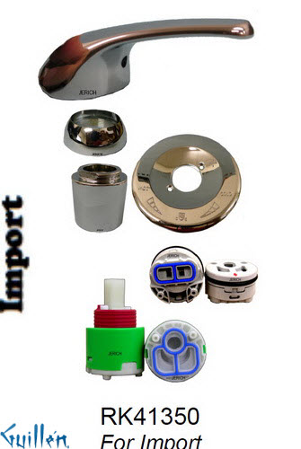 JER RK41350;; __ 1; Rebuild kit with 1 lever handle; in Chrome