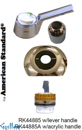 JER RK44885;; __ 1; Rebuild kit with 1 lever handle; in Chrome