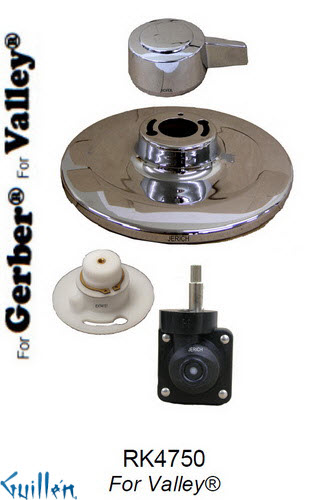 JER RK4750;; __ 1; Rebuild kit with 1 lever handle; in Chrome
