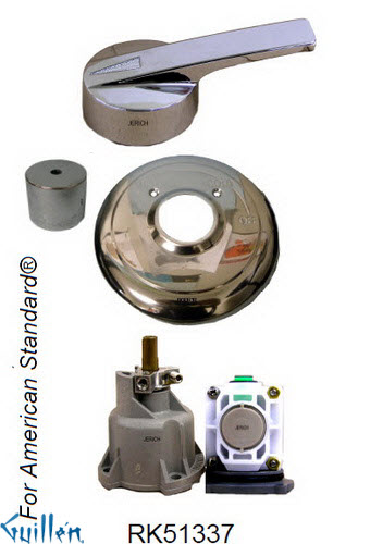 JER RK51337;; __ 1; Rebuild kit with 1 lever handle; in Chrome