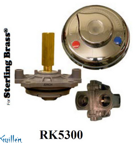 JER RK5300;; __ 1; Rebuild kit with 1 lever handle; in Chrome