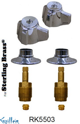 JER RK5503;; __ 2; Rebuild kit with 2 lever handle; in Chrome
