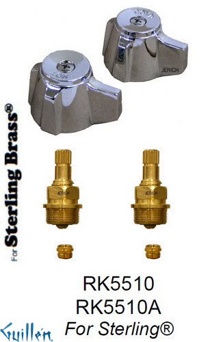 JER RK5510ALF;; __ 2; Rebuild kit with 2 lever handle; in Chrome