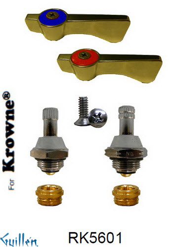 JER RK5601;; __ 2; Rebuild kit with 2 lever handle; in Chrome