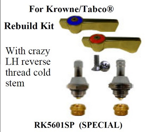 JER RK5601SP;;__ ; stem rebuild kit; in Unfinish