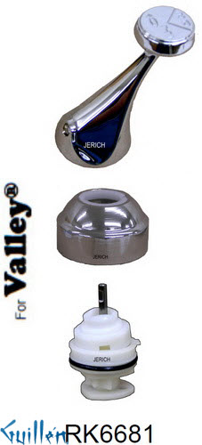 JER RK6681;; __ 1; Rebuild kit with 1 lever handle; in Chrome