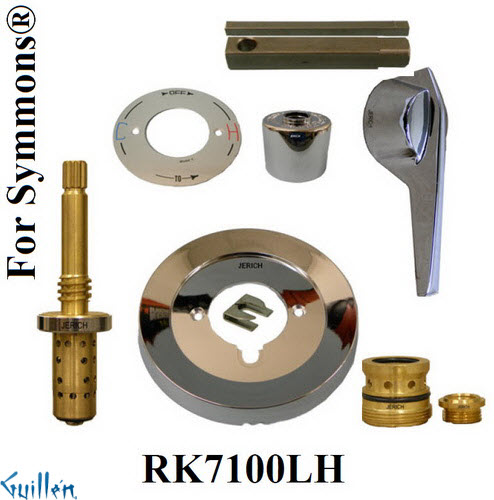 JER RK7100LH;; __ 1; Rebuild kit with 1 lever handle; in Chrome
