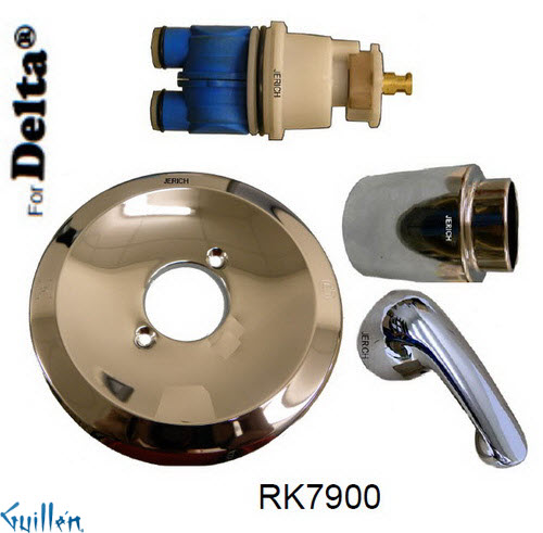 JER RK7900;; __ 1; Rebuild kit with 1 lever handle; in Chrome