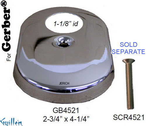 JER SCR4521;; escutcheon screw; in Chrome