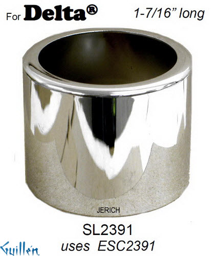 JER SL2391;; escutcheon sleeve; in Chrome