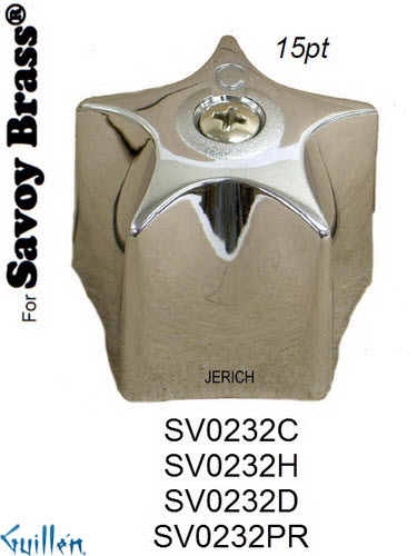 JER SV0232PR;;__ 15pt; knob metal handles pair; in Chrome